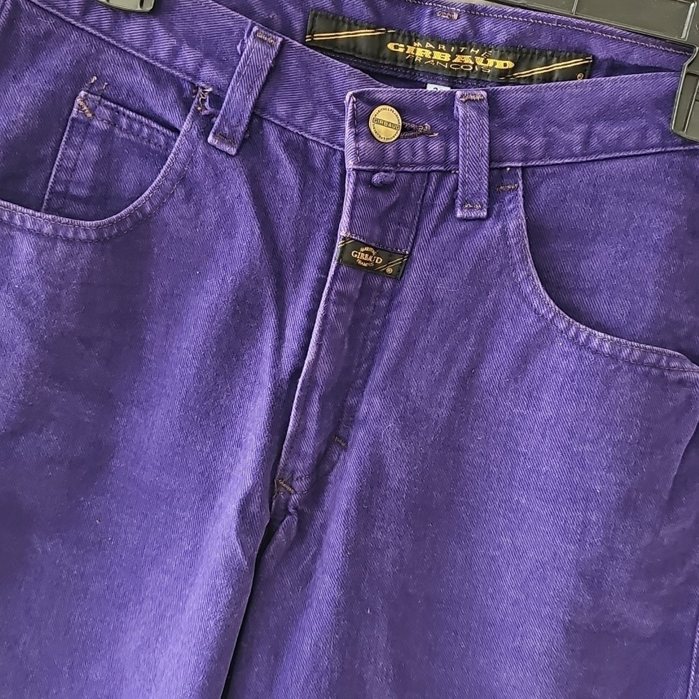 90's Vintage Marithe & Francois Girbaud purple jeans 30x31